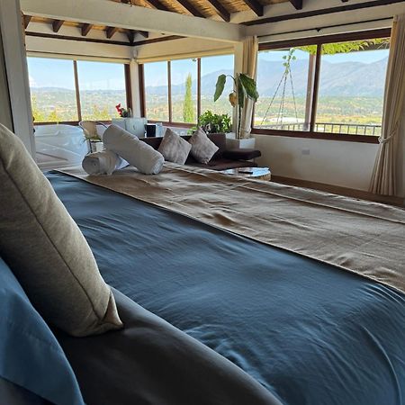 Glamping Con Jacuzzi Mirador Jarana Villa De Leyva Exterior photo